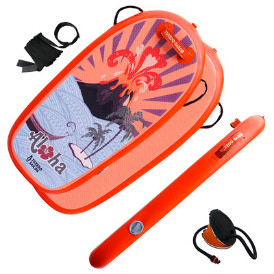 Tabla de bodyboard hinchable para niños, color naranja - México