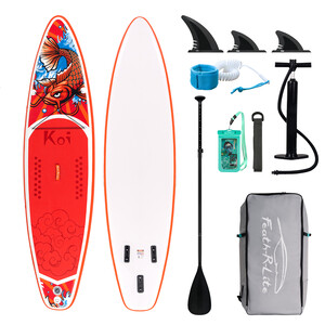 Tabla de surf hinchable de 11 pies - Sup Koi naranja - México