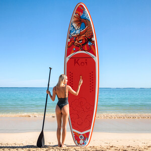 Tabla de surf hinchable de 11 pies - Sup Koi naranja - México